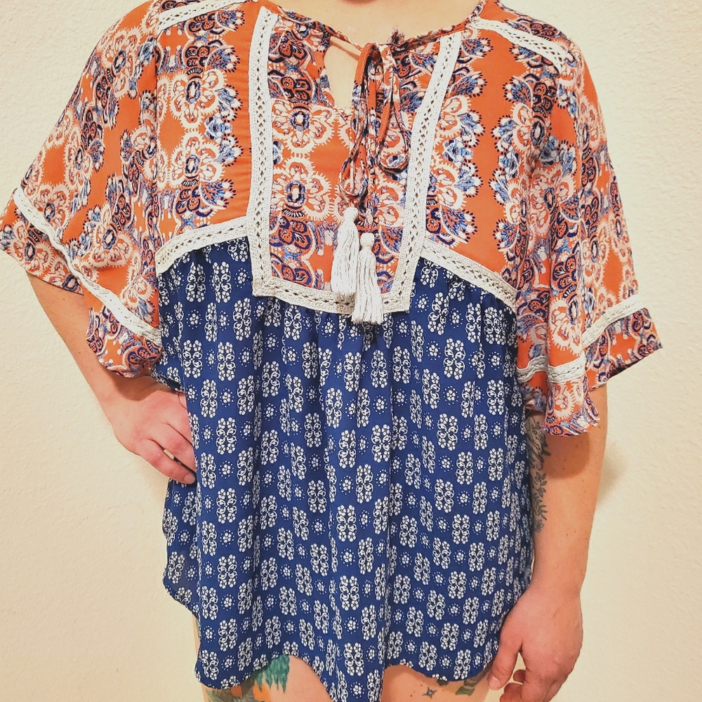 GNW flowy top